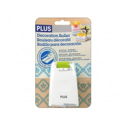 Plus Decorative Roller Stamp - Blue Lace